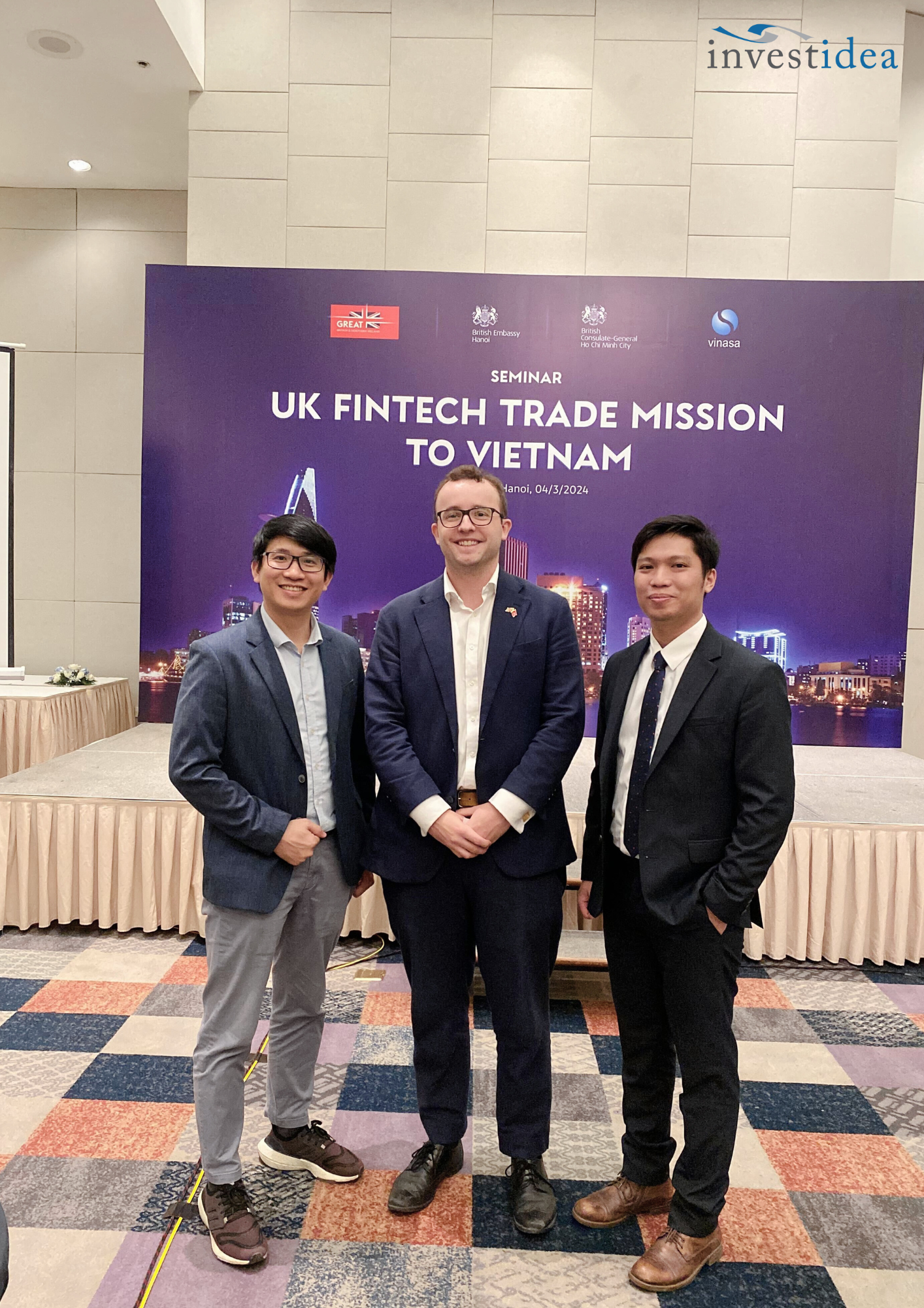Investidea joined the "UK Fintech Trade Mission to Vietnam 2024"