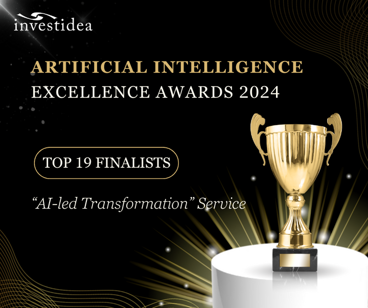 6 Experts, 35 Companies, and 79 Products awarded for Excellence in Artificial Intelligence