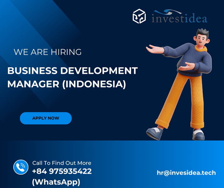 [Hiring] Business Development Manager (Indonesia Market Only)